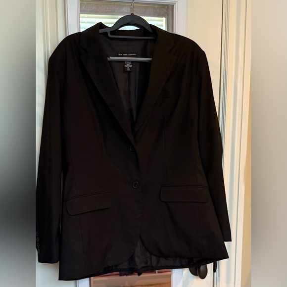 🖤 New York & Company Stretch Black Blazer – Women’s XL 🖤 - Picture 3 of 4